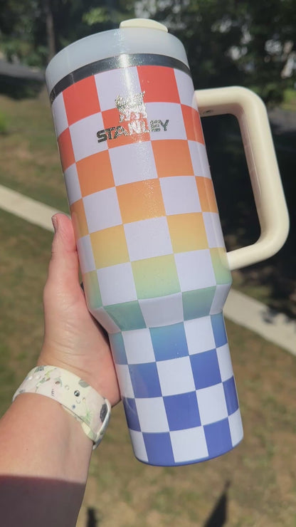 Checkers Tumbler