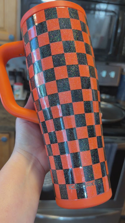 Checkers Tumbler