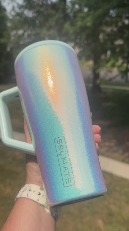 Color Shift Glitter Tumbler