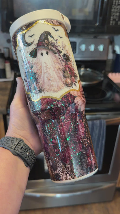 NWOT 32 oz Floral Ghostie HydroJug Sport