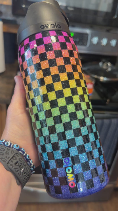 Checkers Tumbler