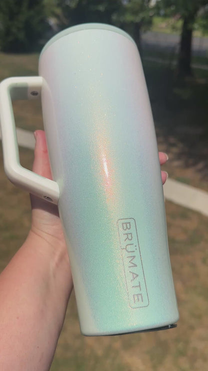 Color Shift Glitter Tumbler