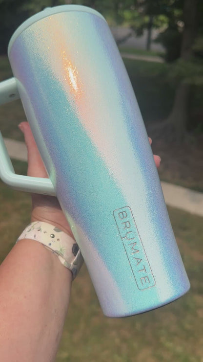 Color Shift Glitter Tumbler