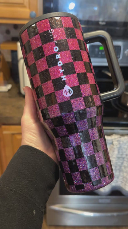 Checkers Tumbler