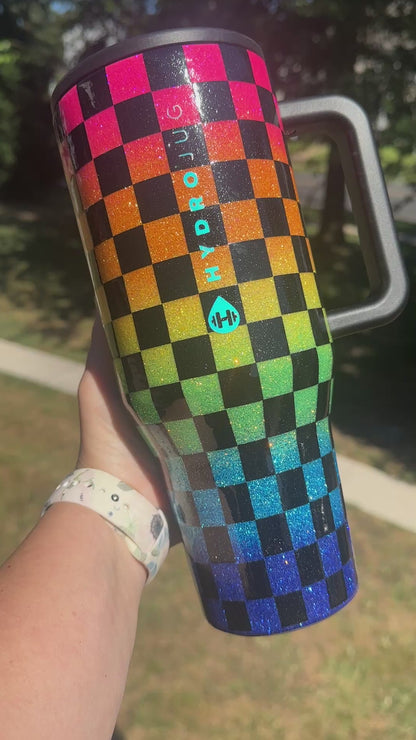 Checkers Tumbler