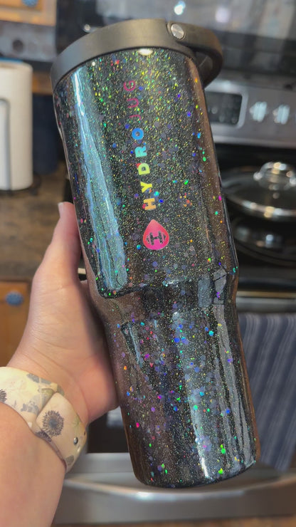 Black Chunky Holo
