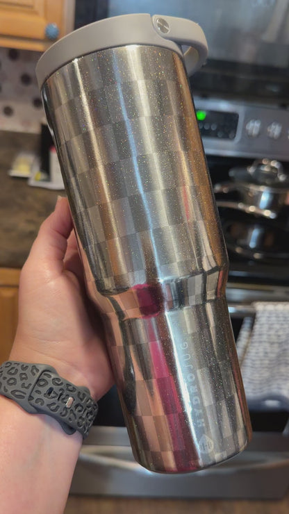 NWOT 32 oz Glitter Washed Disco Ball HydroJug Sport