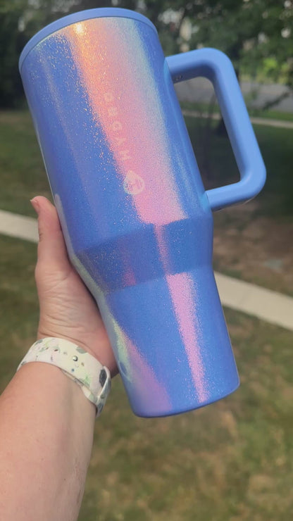 Color Shift Glitter Tumbler