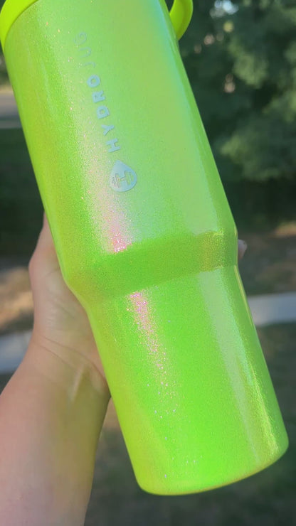 Color Shift Glitter Tumbler